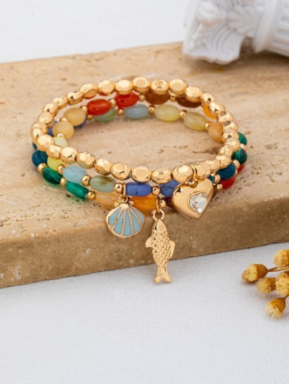 Seaside Treasures Bracelet Stack